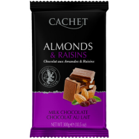 Cachet Almonds and Raisins Шоколад молочний - 300 g